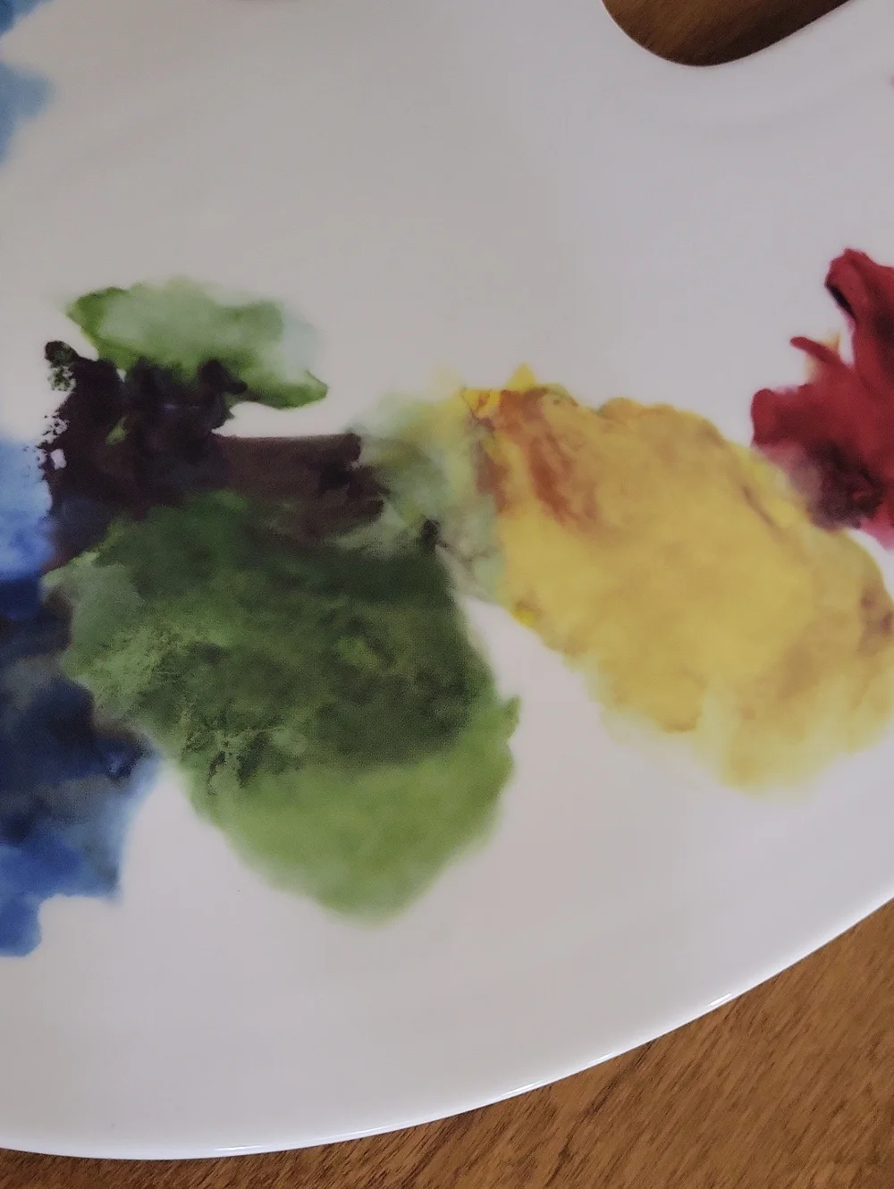 Fishs Eddy Artist Pallette Cheese Tray